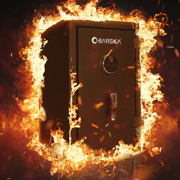 Barska AX13744 Biometric Keypad Fire Resistant Safe