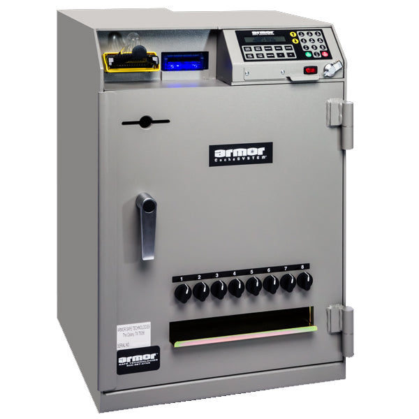 Armor CS-7300 CacheSystem 7300 Series Time Delay Cash Dispensing Safe 96 Tubes