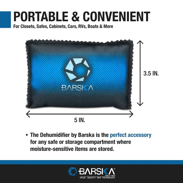 Barska AF13772 Reusable Safe Dehumidifier 2-Pack