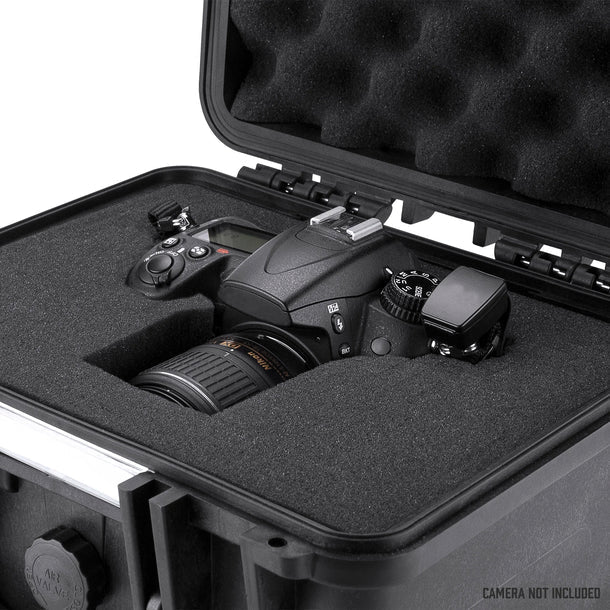 Barska BH12560 Loaded Gear Watertight Protective Hard Case Black HD-150