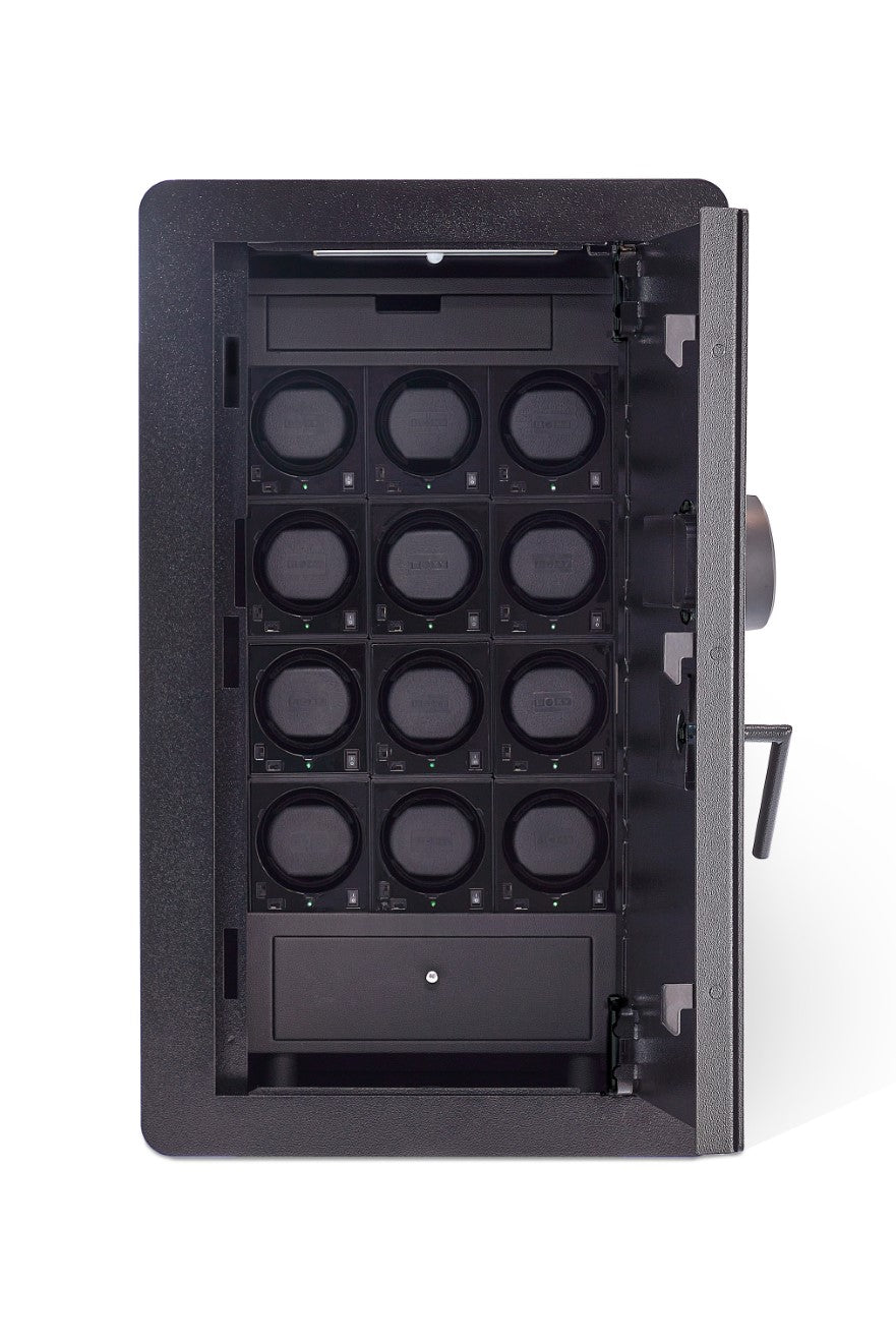 BlumSafe Professional Junior Watch Winder & Jewelry Wall Safe