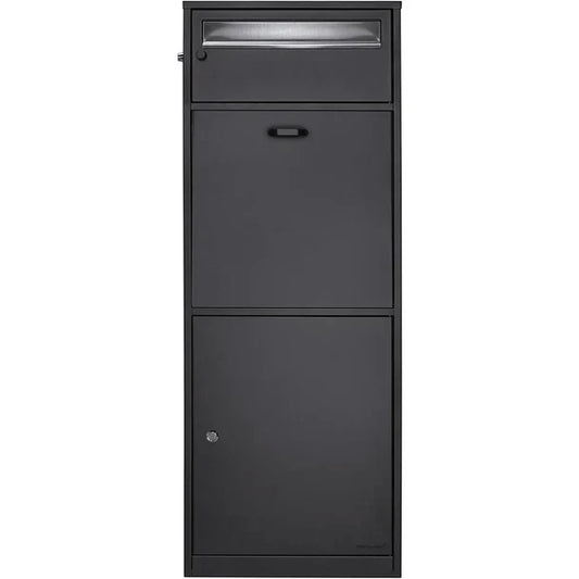 Barska CB13704 Dual Compartment Locking Mail and Parcel Box MPB-700
