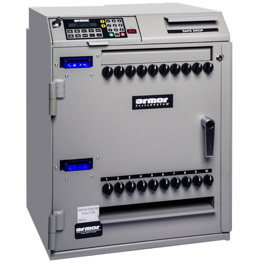 Armor CS-7100 CacheSystem 7100 Series Time Delay Cash Dispensing Safe 120 Tubes