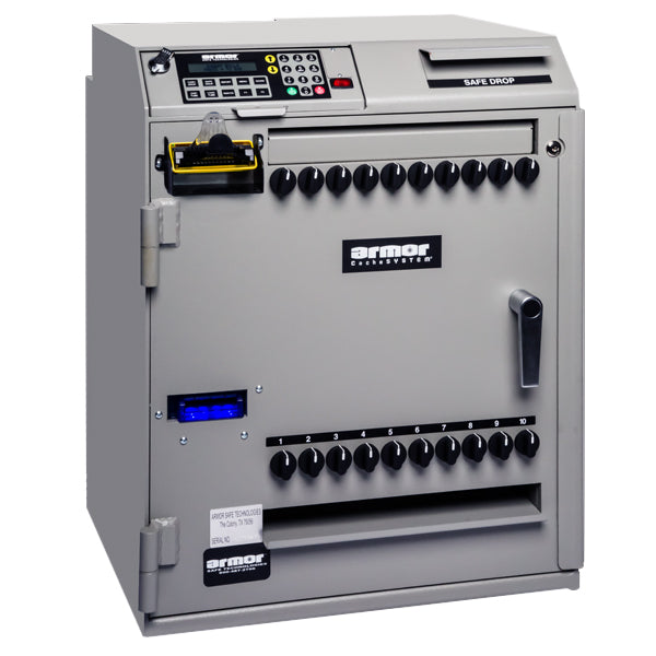Armor CS-7100 CacheSystem 7100 Series Time Delay Cash Dispensing Safe 120 Tubes
