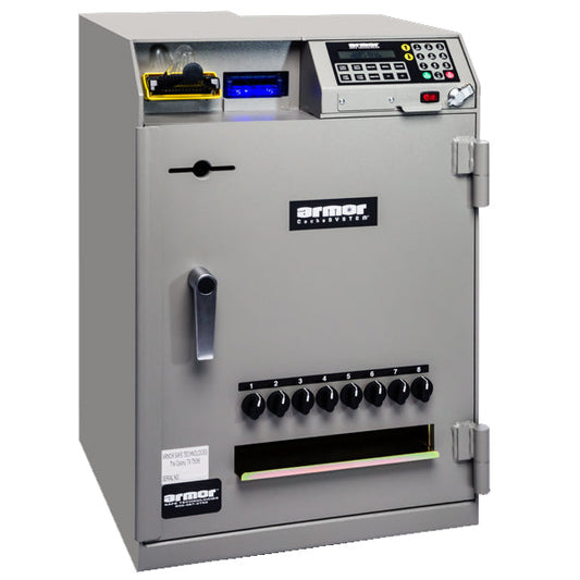Armor CS-7300 CacheSystem 7300 Series Time Delay Cash Dispensing Safe 96 Tubes