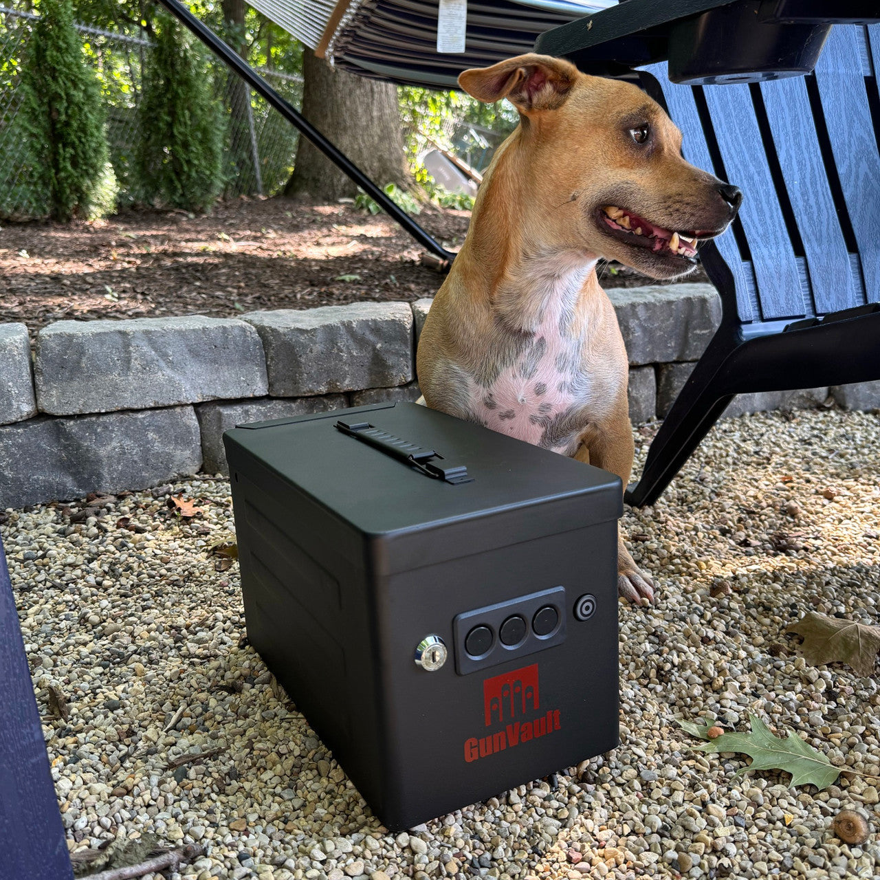 GunVault GVRV100BK22 Range Vault Handgun Safe