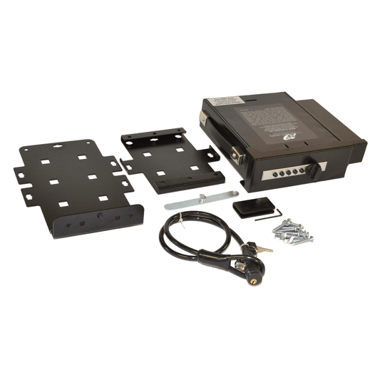 Titan Security Compact Portable Quick Access Vehicle Handgun Safe Bundle